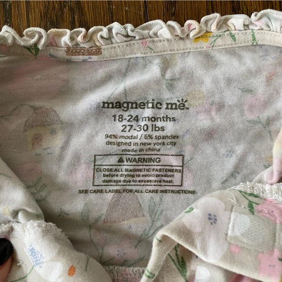 Magnetic Me Portabella Posies Pajamas - Picture 3 of 7